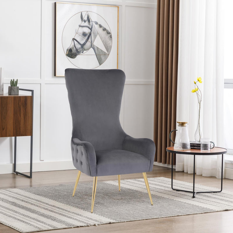 CK205 - Dark Grey Accent Chair