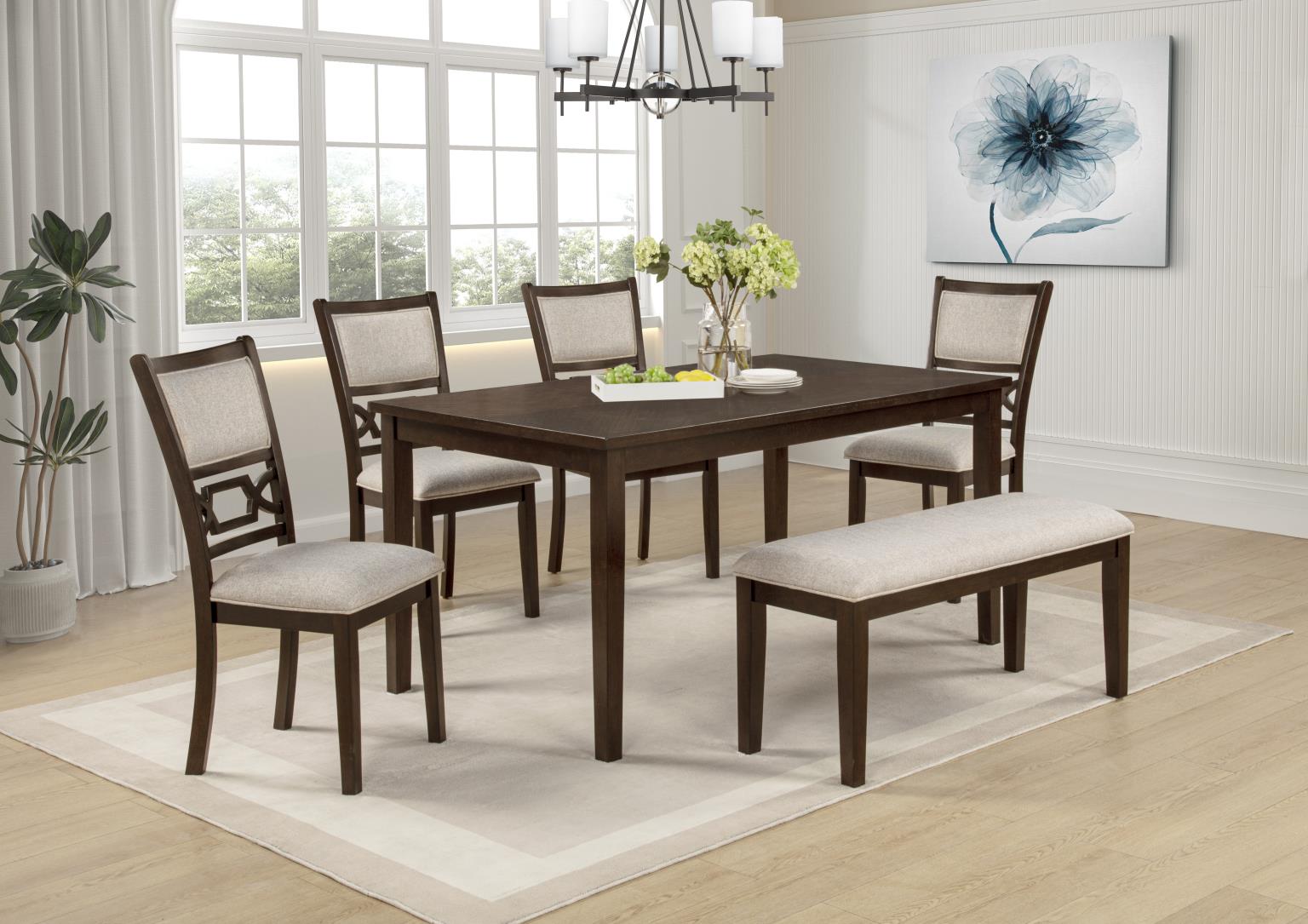 D310 - Bruno Brown Dining Room – Massa Gallery