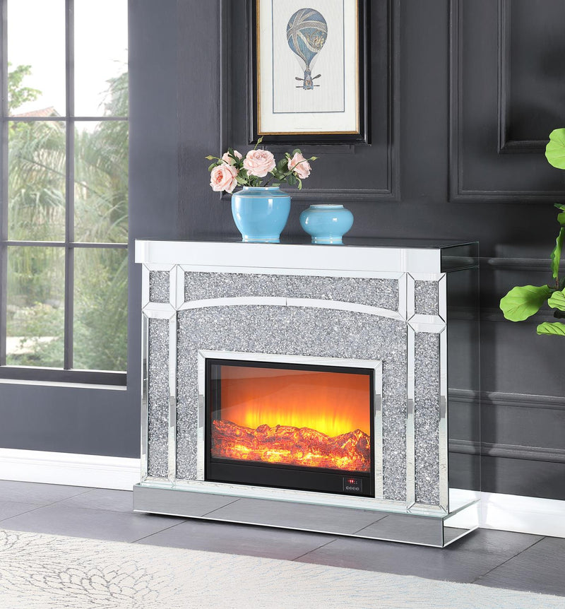 FP200 - TV Stand With Fire Insert