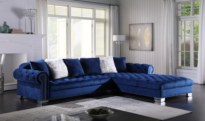 L722 - Kylie Navy blue Living Room