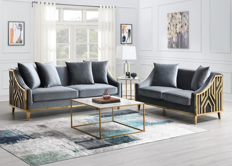 L822 - Stillo Grey Living Room
